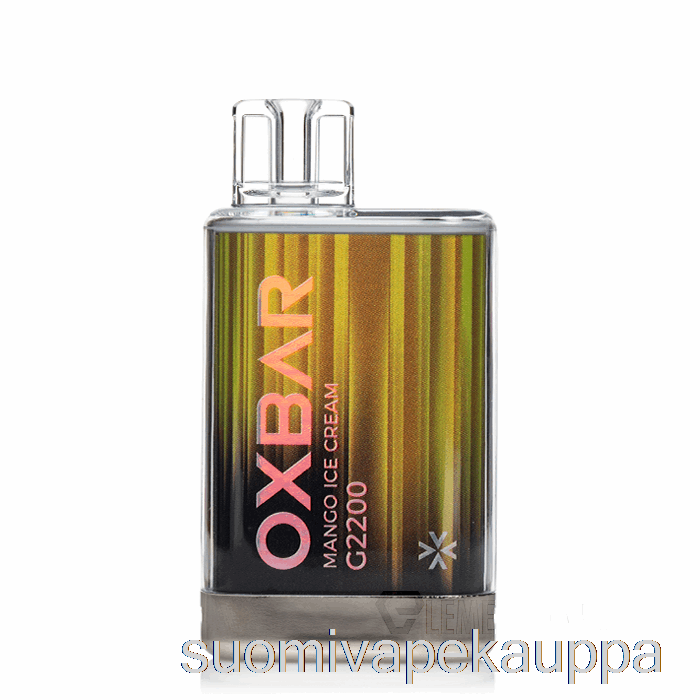 Vape Box Oxbar G2200 Kertakäyttöinen Mangojäätelö
